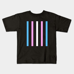 Trans Pride Lines Kids T-Shirt